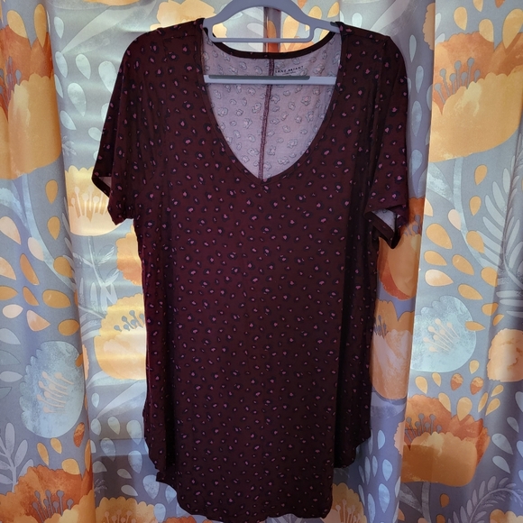 PLUS NWT LB Leopard Tunic - Picture 2 of 5